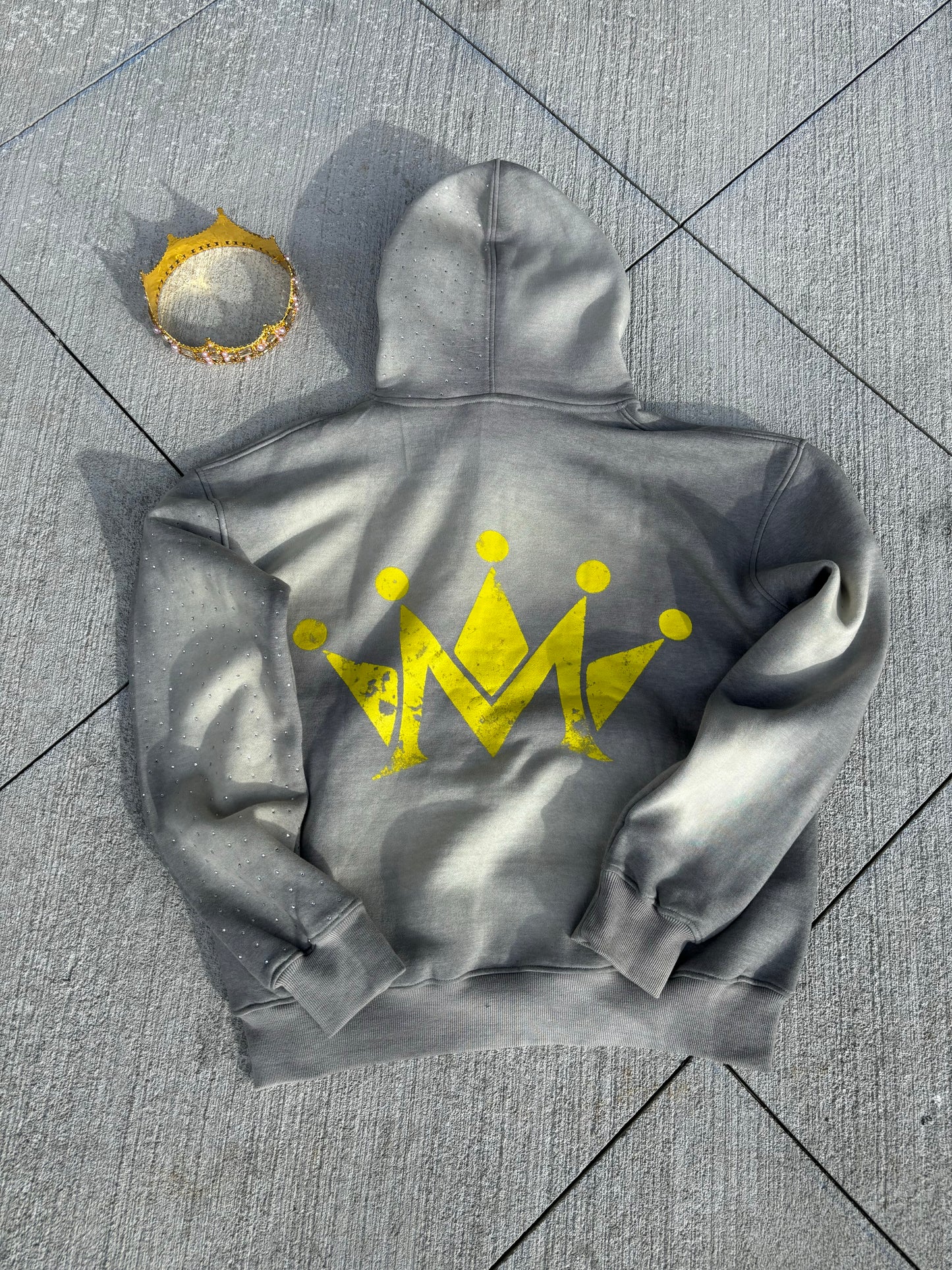 V2 Grey & Pink Hoodie